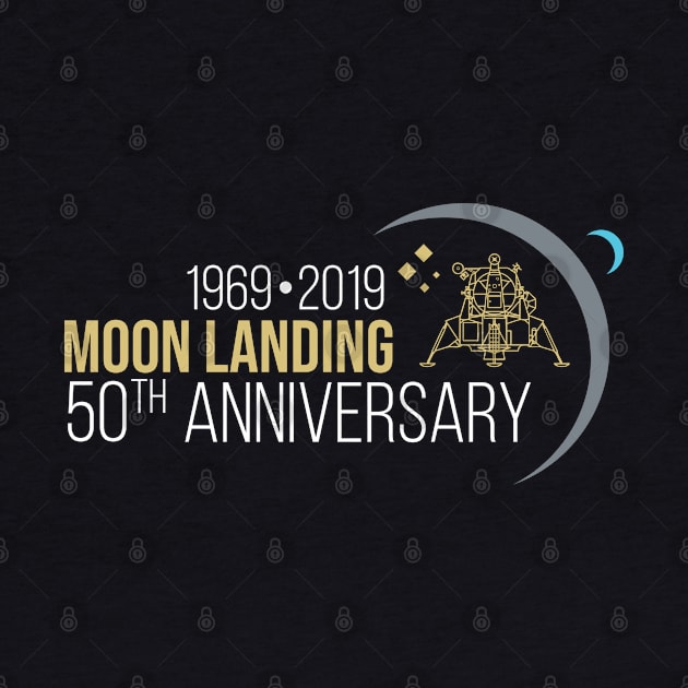 Apollo 11 50th Anniversary NASA Moon Landing by Realthereds